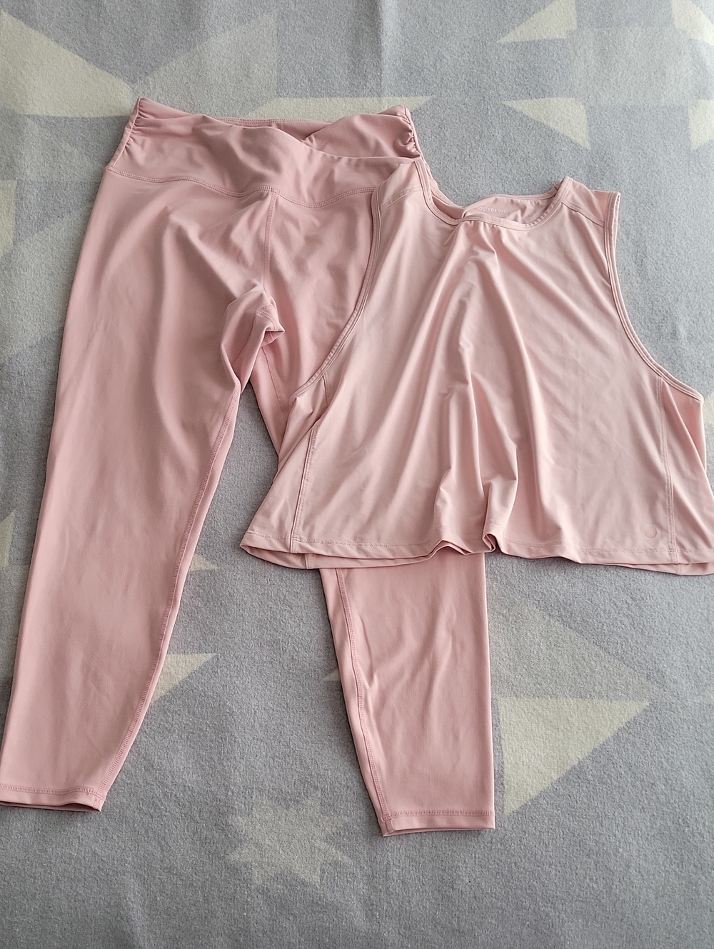 Joe Fresh x Sasha Exeter Pink Activewear Set